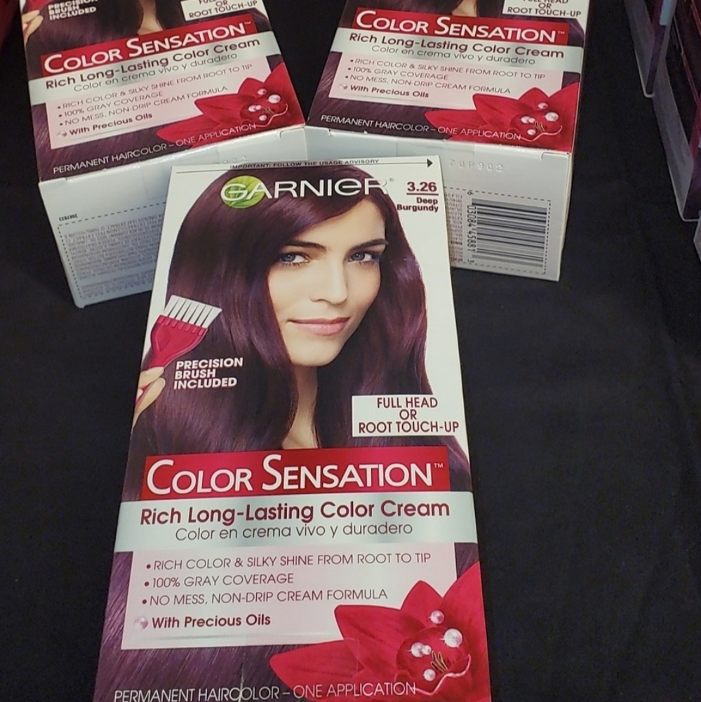Garnier Color Sensation (Deep Burgundy)